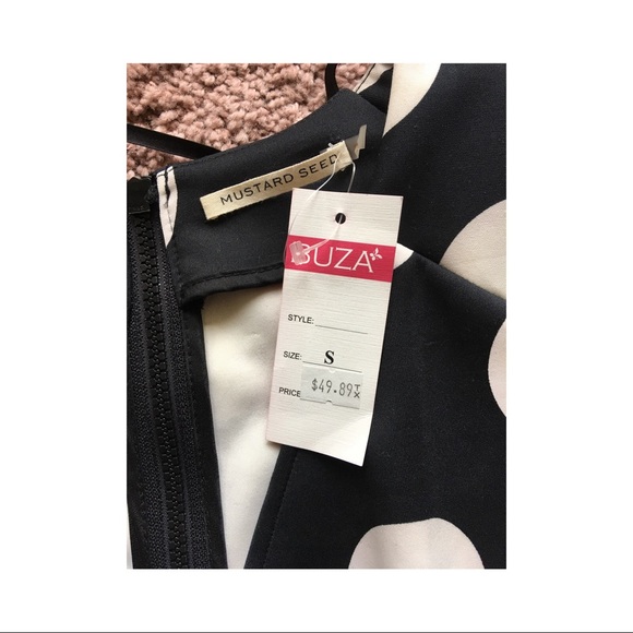 Polka Dot Cocktail Dress Brand New! - Picture 3 of 3